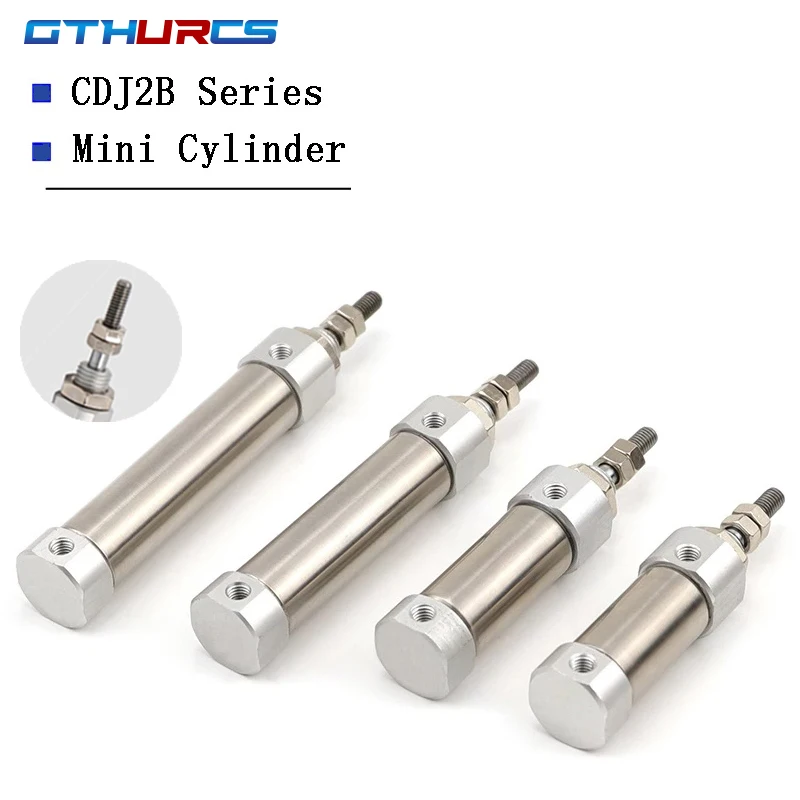 CDJ2B Type Double Acting Pneumatic Air Cylinder Mini Single Rod 10mm 12mm 16mm Bore 20mm 25mm 30mm 150mm Stroke CDJ2B16 CDJ2B10
CDJ2B Type Double Acting Pneumatic Air Cylinder Mini Single Rod 10mm 12mm 16mm Bore 20mm 25mm 30mm 150mm Stroke CDJ2B16 CDJ2B10