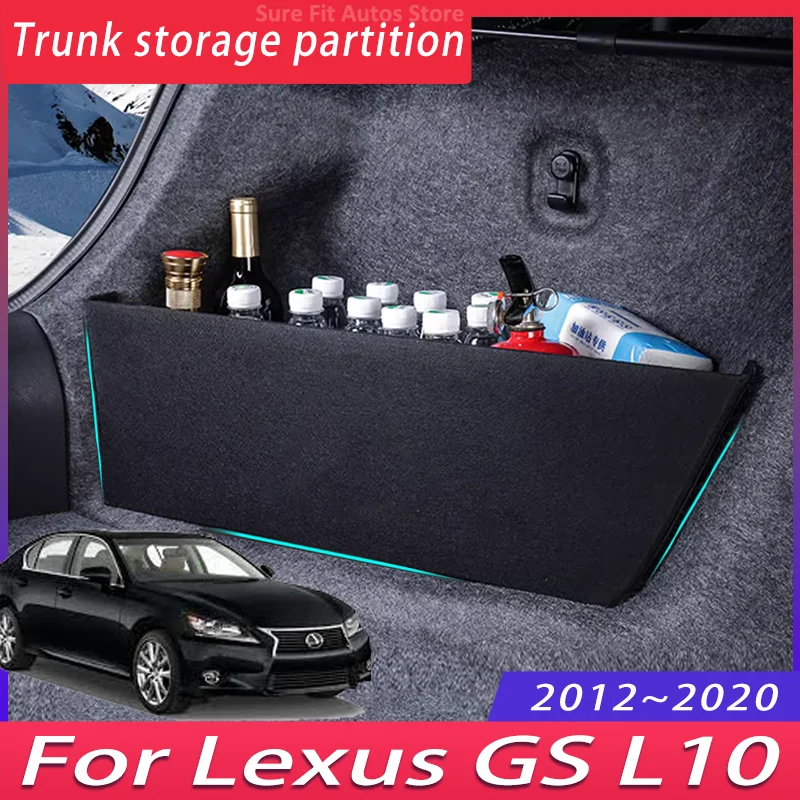 Для Lexus GS L10 2012 ~ 2020 2015 2018 MK4 перегородка для хранения багажника автомобиля