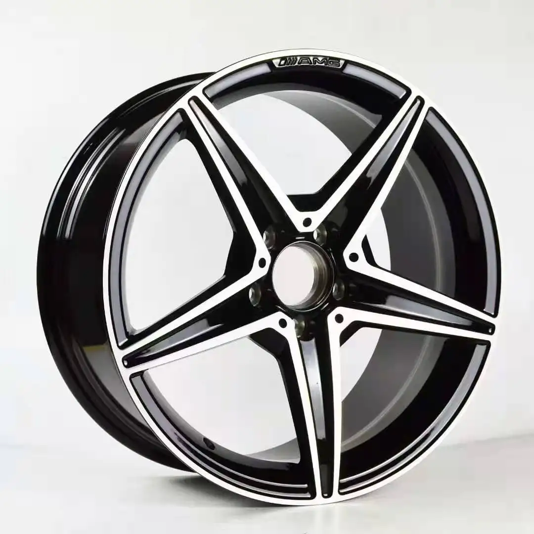 

Five star design for 18x8.0 rims forged aluminum 5x112 alloy wheels replica car wheel