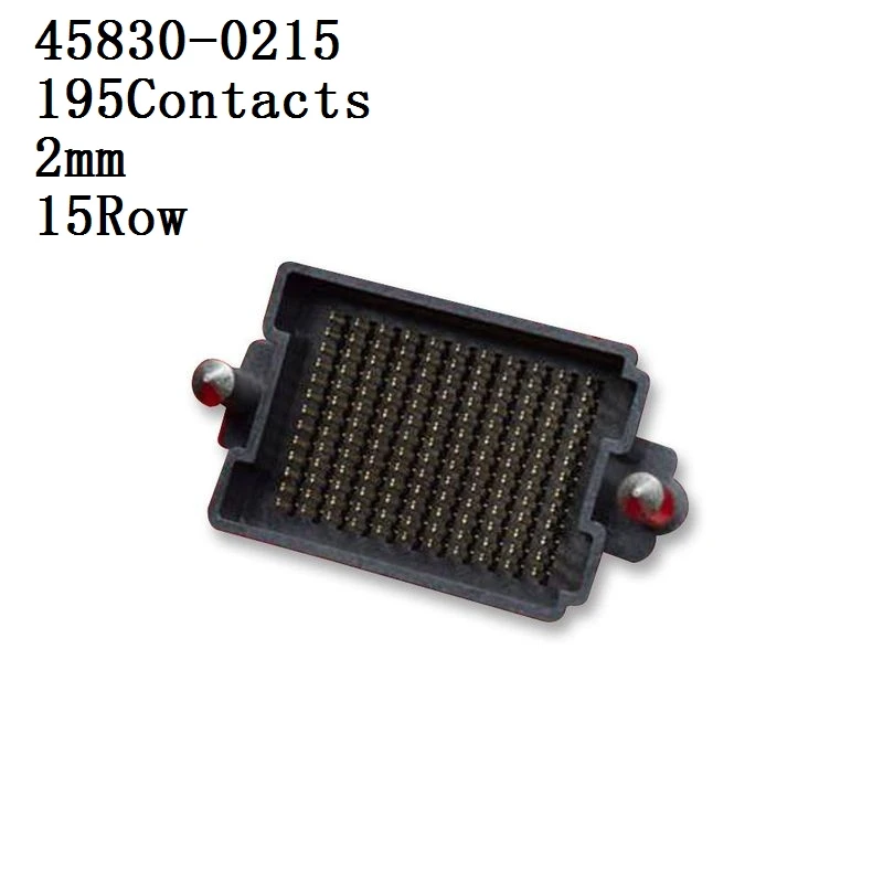 Разъем MOLEX 45830-0215,45830-2211, штыревой разъем, 2 мм, 2 ряда, 195 контактов, игольчатое сиденье 1 unids/lote
Разъем MOLEX 45830-0215,45830-2211, штыревой разъем, 2 мм, 2 ряда, 195 контактов, игольчатое сиденье 1 unids/lote
