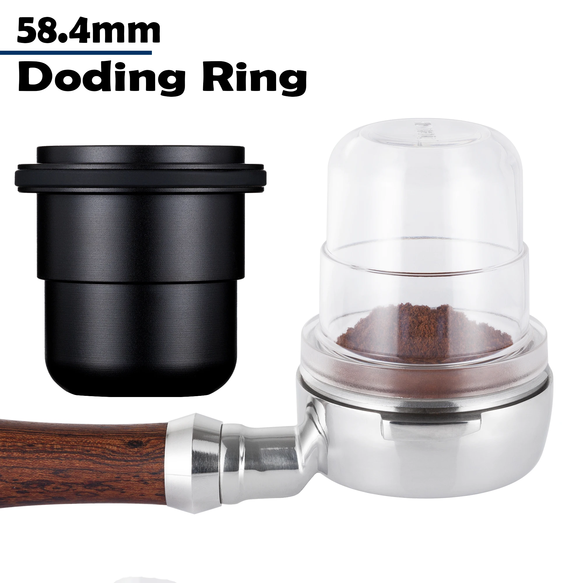 58.4MM Dosing Ring Brewing Bowls Coffee Sniffing Mug Powder Feeder Tank Aluminum Alloy Coffee Tamper Espresso Cafe Accessory
58.4MM Dosing Ring Brewing Bowls Coffee Sniffing Mug Powder Feeder Tank Aluminum Alloy Coffee Tamper Espresso Cafe Accessory