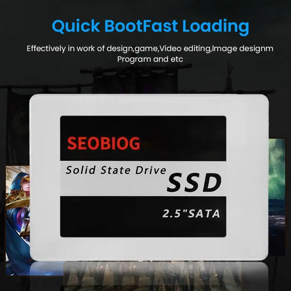 2.5-inch SSD Portable High Speed Internal Solid State Drive 60GB 120GB 240GB 256GB 480GB 512GB SATA3 Internal Solid State Disk
2.5-inch SSD Portable High Speed Internal Solid State Drive 60GB 120GB 240GB 256GB 480GB 512GB SATA3 Internal Solid State Disk