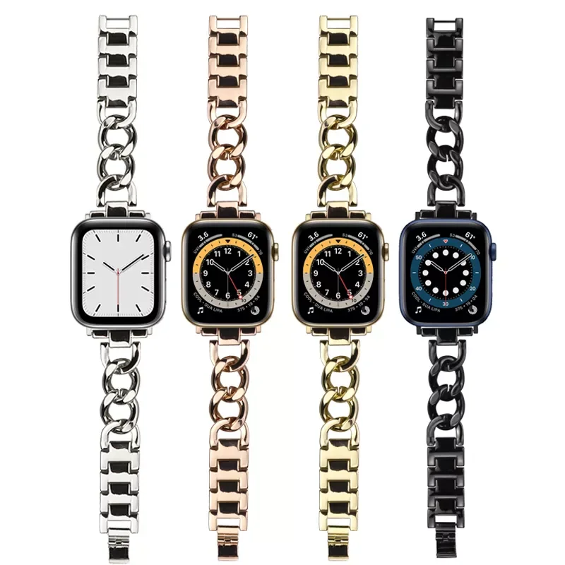 Stainless Steel Band For Apple Watch 40mm 44mm 38mm 42mm 41mm 45mm Metal Link Bracelet Strap Fit iWatch Series 7 6 SE 5 4 3
Stainless Steel Band For Apple Watch 40mm 44mm 38mm 42mm 41mm 45mm Metal Link Bracelet Strap Fit iWatch Series 7 6 SE 5 4 3