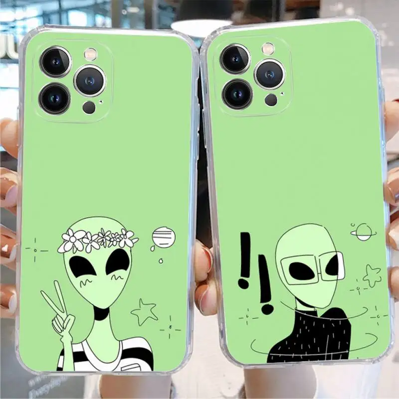 Alien Space Phone Case For iPhone 14 11 12 13 Mini Pro XS Max Cover 6 7 8 Plus X XR SE 2020 Funda Shell
Alien Space Phone Case For iPhone 14 11 12 13 Mini Pro XS Max Cover 6 7 8 Plus X XR SE 2020 Funda Shell