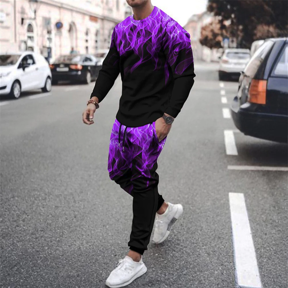 Fashion Tops 1+Pants For Men Tracksuit For Men Mens Pullover Round Neck Sweater Suit T-shirt Wintersports Suit
Fashion Tops 1+Pants For Men Tracksuit For Men Mens Pullover Round Neck Sweater Suit T-shirt Wintersports Suit