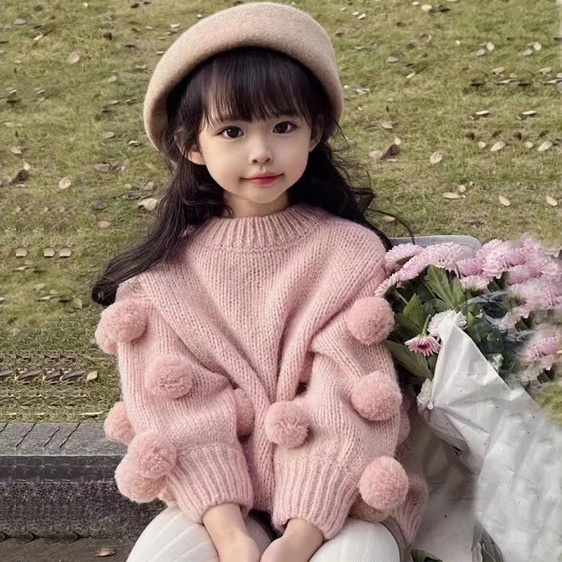 Infantil Pullover Girl Sweater 2024 Autumn Cute Children Clothing Sweet Girl Top Warm Fashion Girl Clothing Girls Sweater
Infantil Pullover Girl Sweater 2024 Autumn Cute Children Clothing Sweet Girl Top Warm Fashion Girl Clothing Girls Sweater