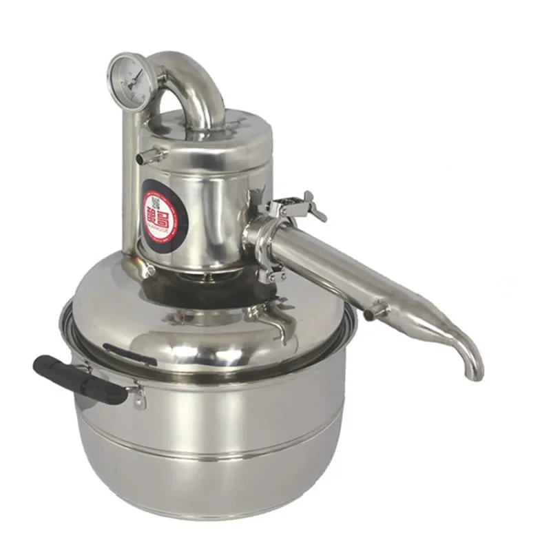 Alcohol Distiller Moonshine High Quality Stainless Steel 10L Home Use Still Brewing Winemaking Make Wine Brewing Equipment
Alcohol Distiller Moonshine High Quality Stainless Steel 10L Home Use Still Brewing Winemaking Make Wine Brewing Equipment