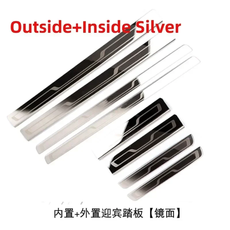 Крышка двери автомобиля из нержавеющей стали, внешняя внутренняя крышка, накладка на порог для Volkswagen passat B8 Variant Alltrack 2017-2024
Крышка двери автомобиля из нержавеющей стали, внешняя внутренняя крышка, накладка на порог для Volkswagen passat B8 Variant Alltrack 2017-2024