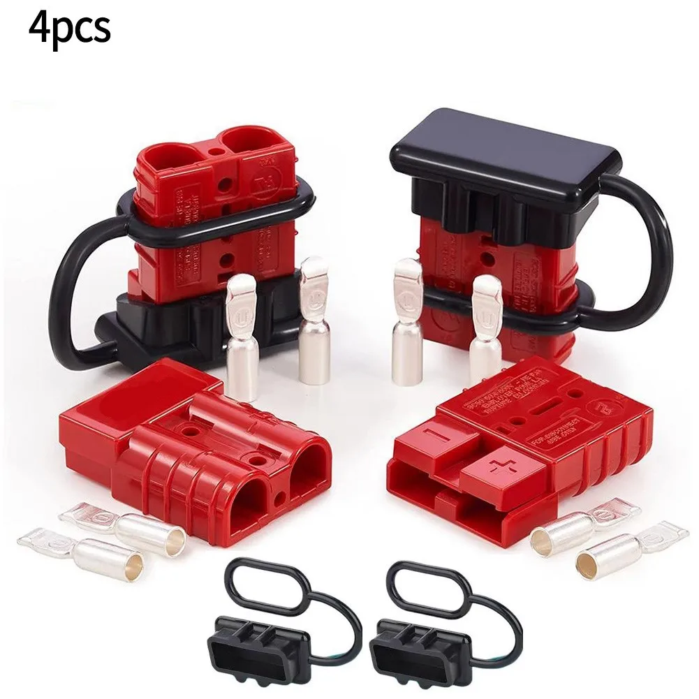 4Pcs/Set 50A For Anderson Plug Wire Connectors Dust Cap For 6-12 AWG Cables Battery Kit For Auto Bike ATV Winches Lift Motor
4Pcs/Set 50A For Anderson Plug Wire Connectors Dust Cap For 6-12 AWG Cables Battery Kit For Auto Bike ATV Winches Lift Motor