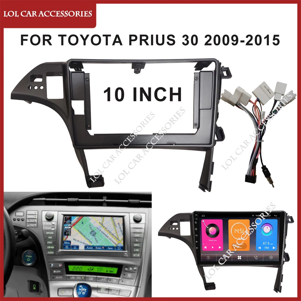 10 дюймов для TOYOTA Prius 30 2009-2015 Автомагнитола Android стерео MP5 GPS плеер 2 Din головное устройство панель Корпус рамка Установка
10 дюймов для TOYOTA Prius 30 2009-2015 Автомагнитола Android стерео MP5 GPS плеер 2 Din головное устройство панель Корпус рамка Установка