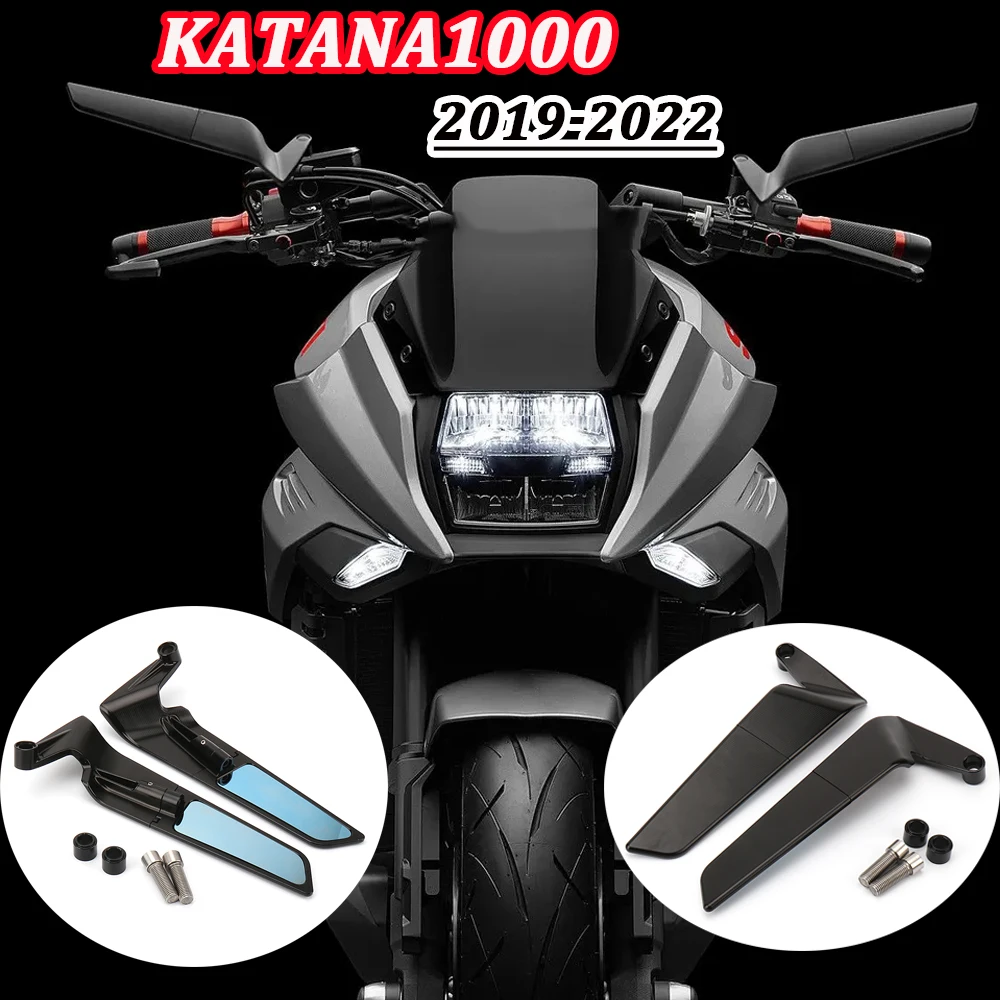 Katana 1000 Motorcycle Adjustable Stealth Mirrors for Suzuki Katana1000 2019-2022 Accessories Sport Wind Wing Rearview Aluminum
Katana 1000 Motorcycle Adjustable Stealth Mirrors for Suzuki Katana1000 2019-2022 Accessories Sport Wind Wing Rearview Aluminum