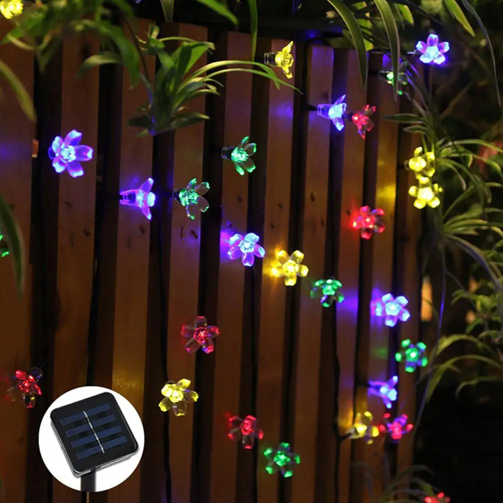 Solar Cherry Blossom String Lights Rainproof Led Lights For Outdoor Garden Party Christmas Decoration 8Modes 12Meters 100 Lights
Solar Cherry Blossom String Lights Rainproof Led Lights For Outdoor Garden Party Christmas Decoration 8Modes 12Meters 100 Lights