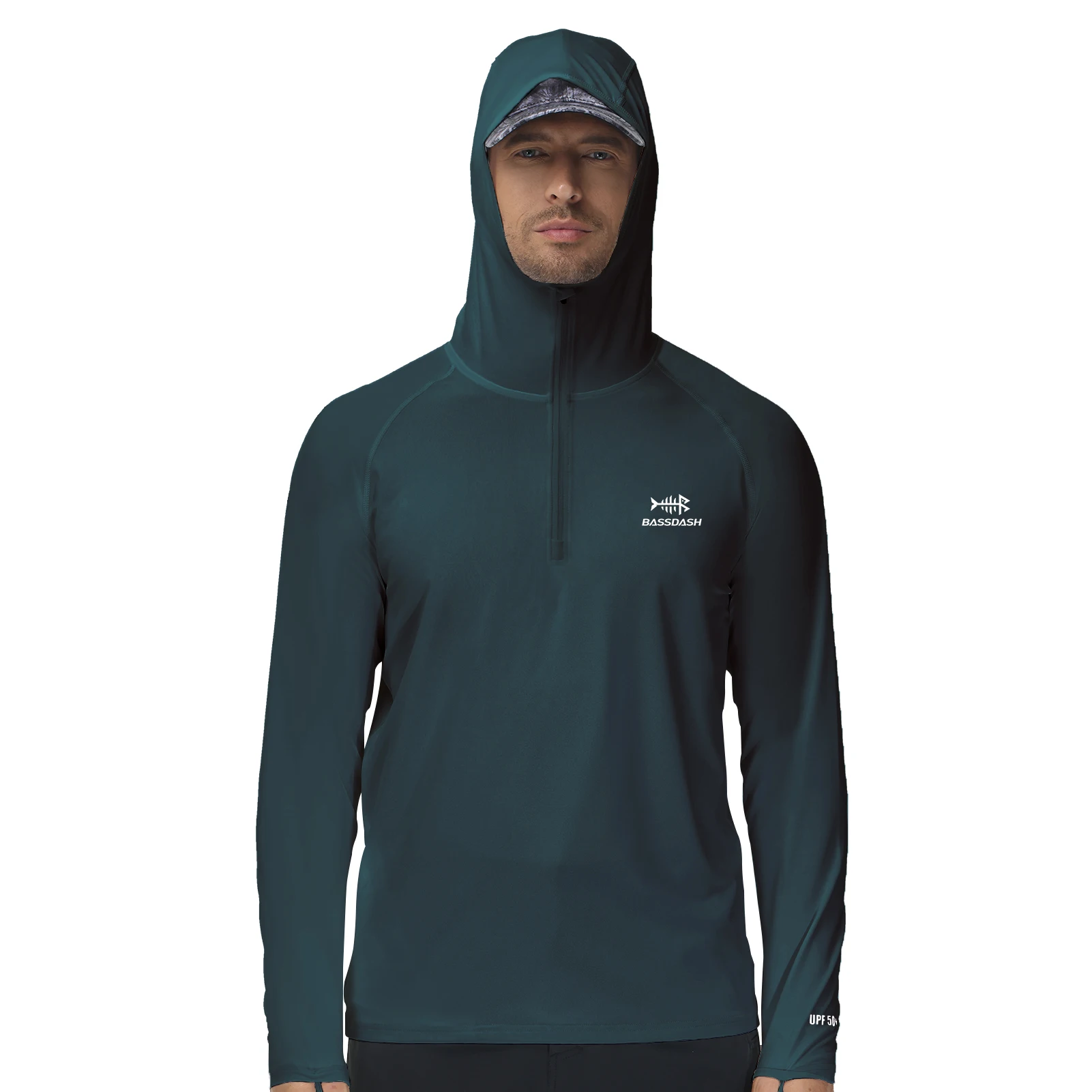 Толстовка BASSDASH Мужская на молнии, быстросохнущая рубашка с длинным рукавом и защитой от солнца, UPF 50 +, FS24M, 1/4
Толстовка BASSDASH Мужская на молнии, быстросохнущая рубашка с длинным рукавом и защитой от солнца, UPF 50 +, FS24M, 1/4