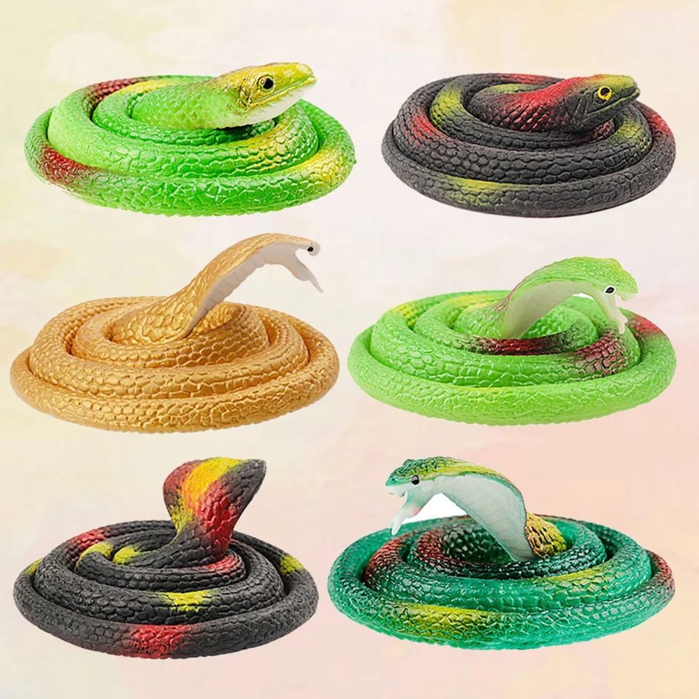 Snake Toy Snakes Rubber Realistic Fake Halloween Toys Pranks Prank Simulated Prop Party Scary Trick Artificial Props
Snake Toy Snakes Rubber Realistic Fake Halloween Toys Pranks Prank Simulated Prop Party Scary Trick Artificial Props