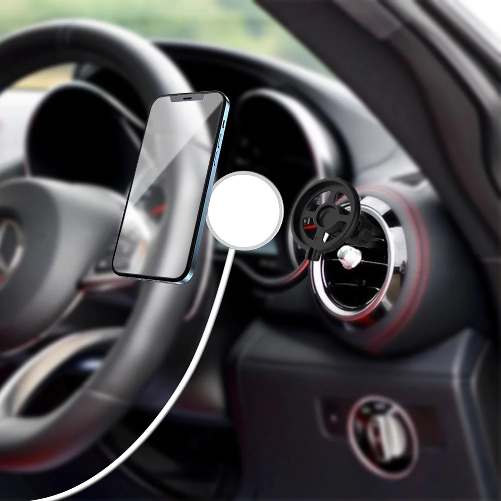 Charger Car Mount Silicone + ABS Suitable For Wireless Charging Air Outlet Car Bracket Fixed Car Clip Hook ABS 7.0*4.5cm
Charger Car Mount Silicone + ABS Suitable For Wireless Charging Air Outlet Car Bracket Fixed Car Clip Hook ABS 7.0*4.5cm
