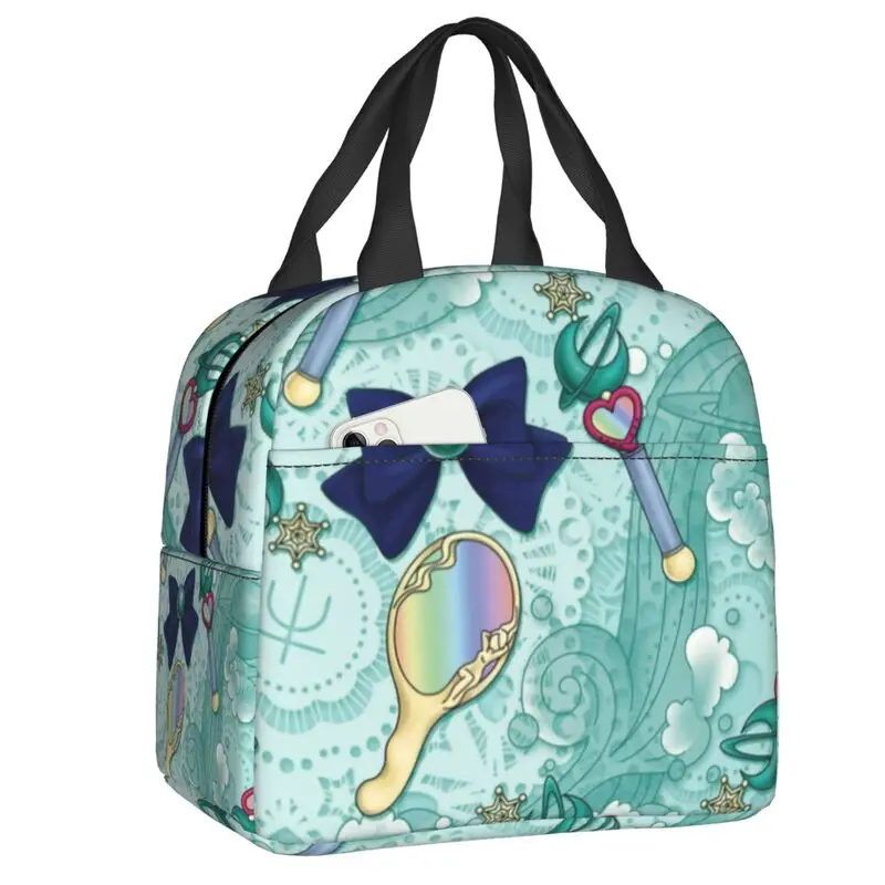 Sailor Neptune Planet Power Moons Anime Insulated Lunch Bag for Work School Leakproof Cooler Thermal Bento Box Women Children
Sailor Neptune Planet Power Moons Anime Insulated Lunch Bag for Work School Leakproof Cooler Thermal Bento Box Women Children