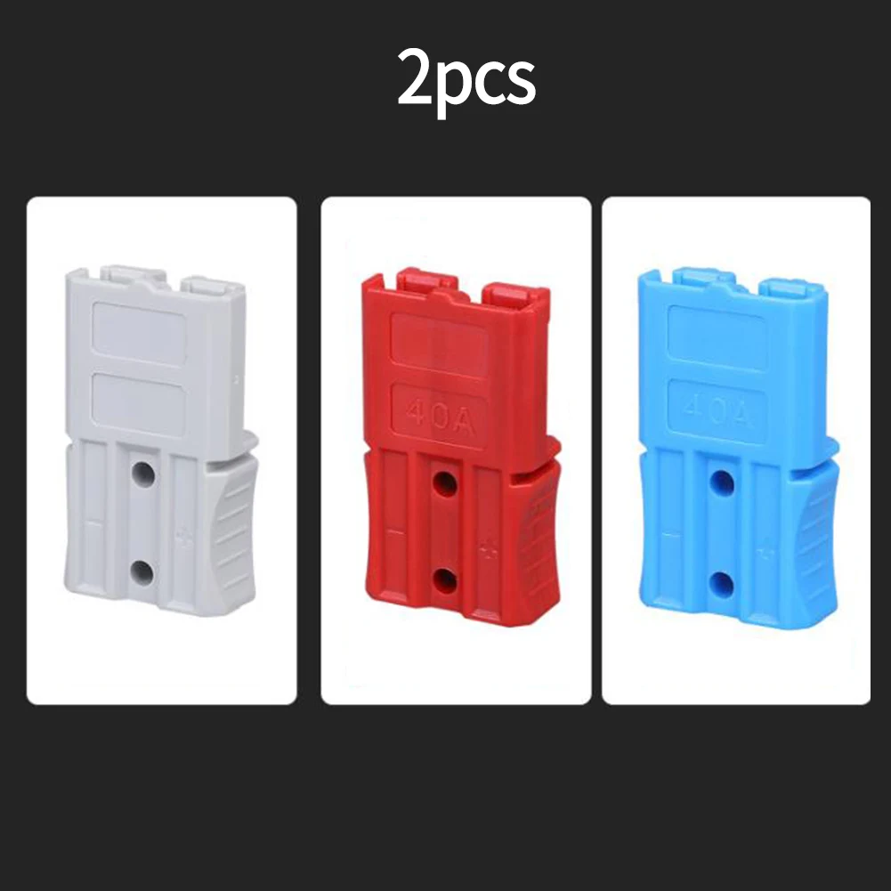 Plug Charge Connector Plug Terminal Forklift Battery Connector 2P AC 600V For Anderson 40A Anti Electric Car Battery Connector
Plug Charge Connector Plug Terminal Forklift Battery Connector 2P AC 600V For Anderson 40A Anti Electric Car Battery Connector