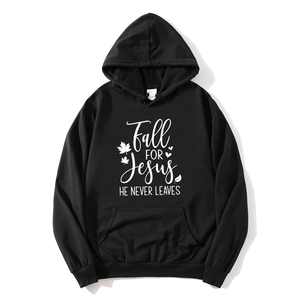 Fall for Jesus He Never Leaves Hoodie Hello Fall Women Clothing Thankful Christian Sweatshirts Thanksgiving Faith Hoodies XL
Fall for Jesus He Never Leaves Hoodie Hello Fall Women Clothing Thankful Christian Sweatshirts Thanksgiving Faith Hoodies XL