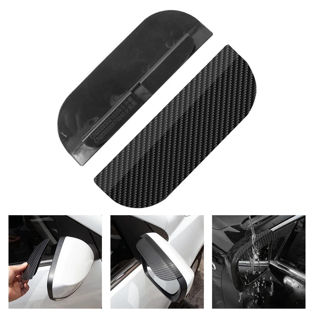 2pcs Universal Car Outside Rearview Mirror Rain Eyebrow Cover Case Decorative PVC Auto Exterior Parts
2pcs Universal Car Outside Rearview Mirror Rain Eyebrow Cover Case Decorative PVC Auto Exterior Parts