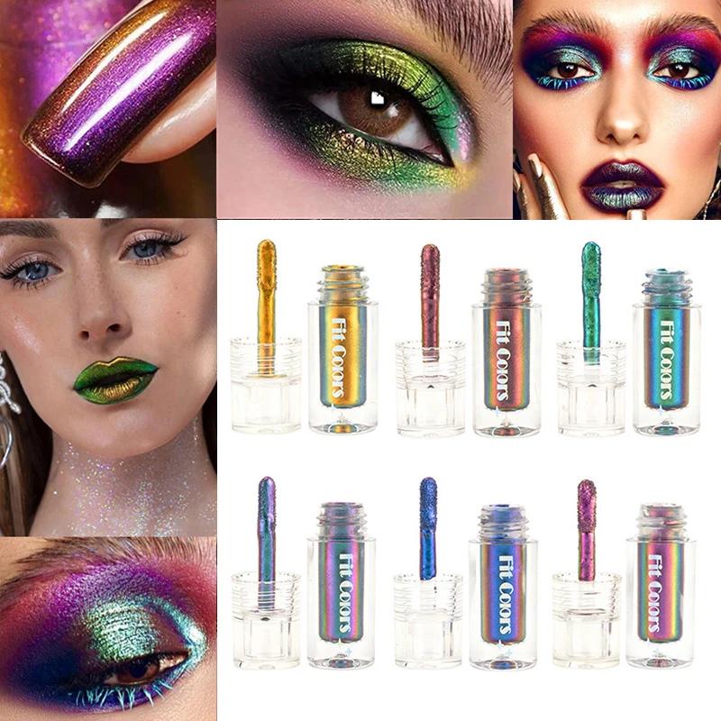 Liquid Chameleon Eyeshadow Shimmer Gradient Color Aurora Eyeliner Glitter Eye Shadow Multi Chrome Color Eye Makeup Cosmetic
Liquid Chameleon Eyeshadow Shimmer Gradient Color Aurora Eyeliner Glitter Eye Shadow Multi Chrome Color Eye Makeup Cosmetic