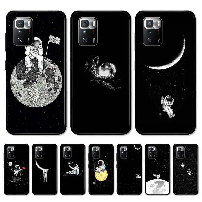 Moon Astronaut Phone Case for Redmi Note 11E 11 10 9 8 6 Pro 11s 8T 5 7 7A 9A K20 K30 Soft Tpu Cover
Moon Astronaut Phone Case for Redmi Note 11E 11 10 9 8 6 Pro 11s 8T 5 7 7A 9A K20 K30 Soft Tpu Cover