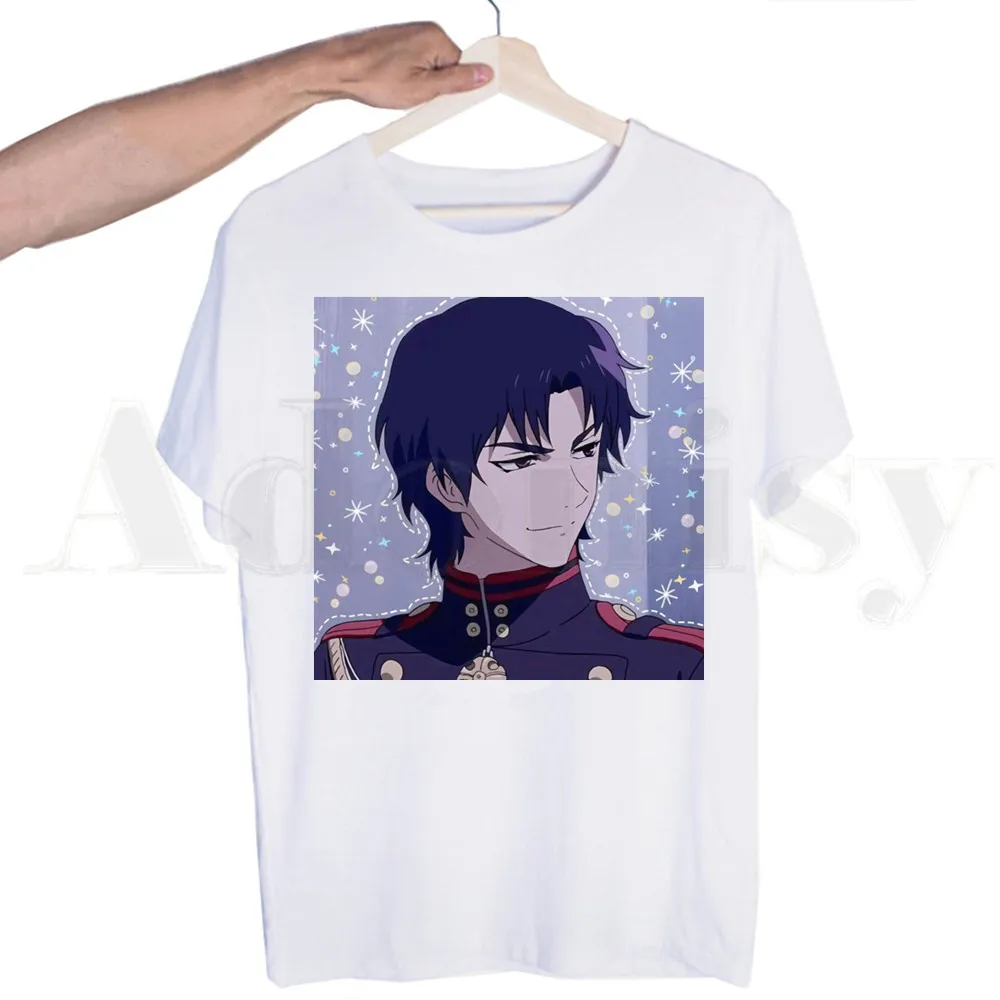 Seraph of The End Anime Hiiragi Shinoa Graphic T-shirt for Men Short Sleeve Men Tops T Shirt for Male White T Shirt Women Tees
Seraph of The End Anime Hiiragi Shinoa Graphic T-shirt for Men Short Sleeve Men Tops T Shirt for Male White T Shirt Women Tees