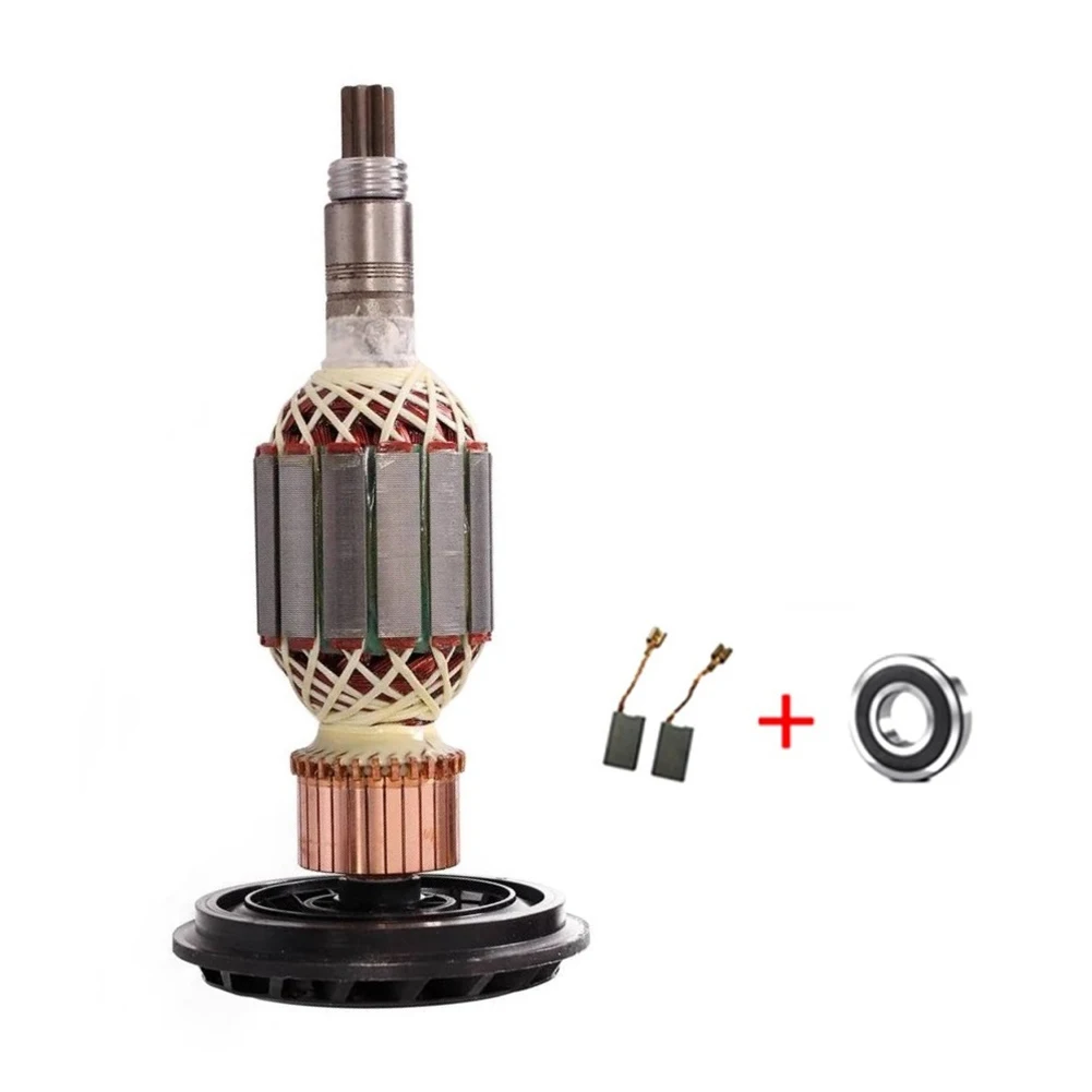 Armature Rotor Anchor AC220V-240V For BOSCH Demolition Hammer GBH10DE 11223EVS GBH11DE GSH10C GSH11E 50Hz 208mm Replacement
Armature Rotor Anchor AC220V-240V For BOSCH Demolition Hammer GBH10DE 11223EVS GBH11DE GSH10C GSH11E 50Hz 208mm Replacement