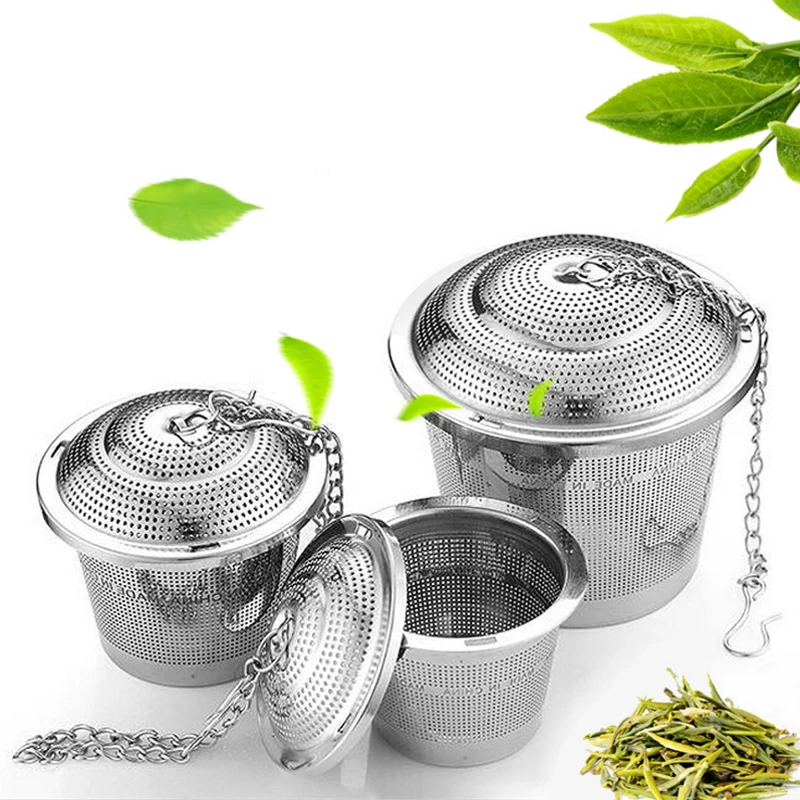 304 Stainless Steel Tea Ball Strainer Mesh Herbal Infuser Filter Tea Leaf Spice Tea Strainer for Teapot Kitchen Tool
304 Stainless Steel Tea Ball Strainer Mesh Herbal Infuser Filter Tea Leaf Spice Tea Strainer for Teapot Kitchen Tool
