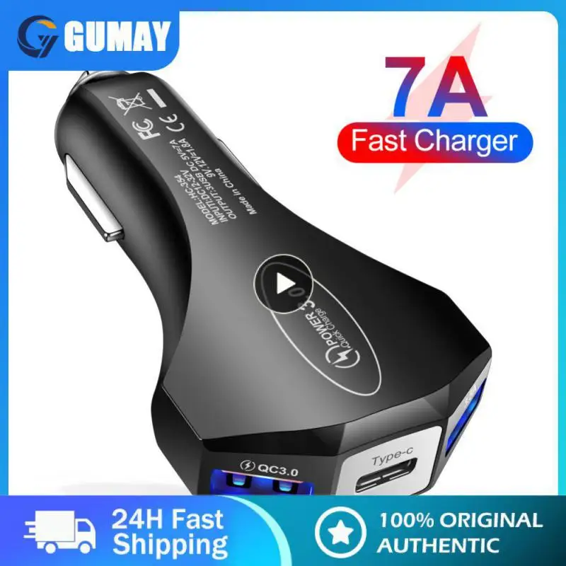 Auto Phone Charger Fast Charging Qc3.0 Usb Type-c Socket Adapter Portable Universal Car Charger Car Accessories
Auto Phone Charger Fast Charging Qc3.0 Usb Type-c Socket Adapter Portable Universal Car Charger Car Accessories