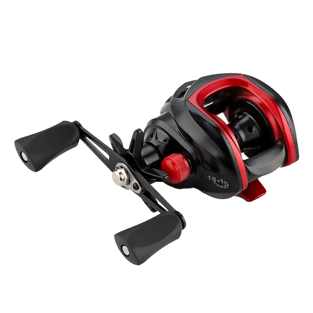 Ultralight Baitcasting Fishing Reels 18+1BB Fishing Reel 10KG Max Drag 7.2:1 Ratio Metal Spool Saltwater Freshwater Fishing Tool
Ultralight Baitcasting Fishing Reels 18+1BB Fishing Reel 10KG Max Drag 7.2:1 Ratio Metal Spool Saltwater Freshwater Fishing Tool