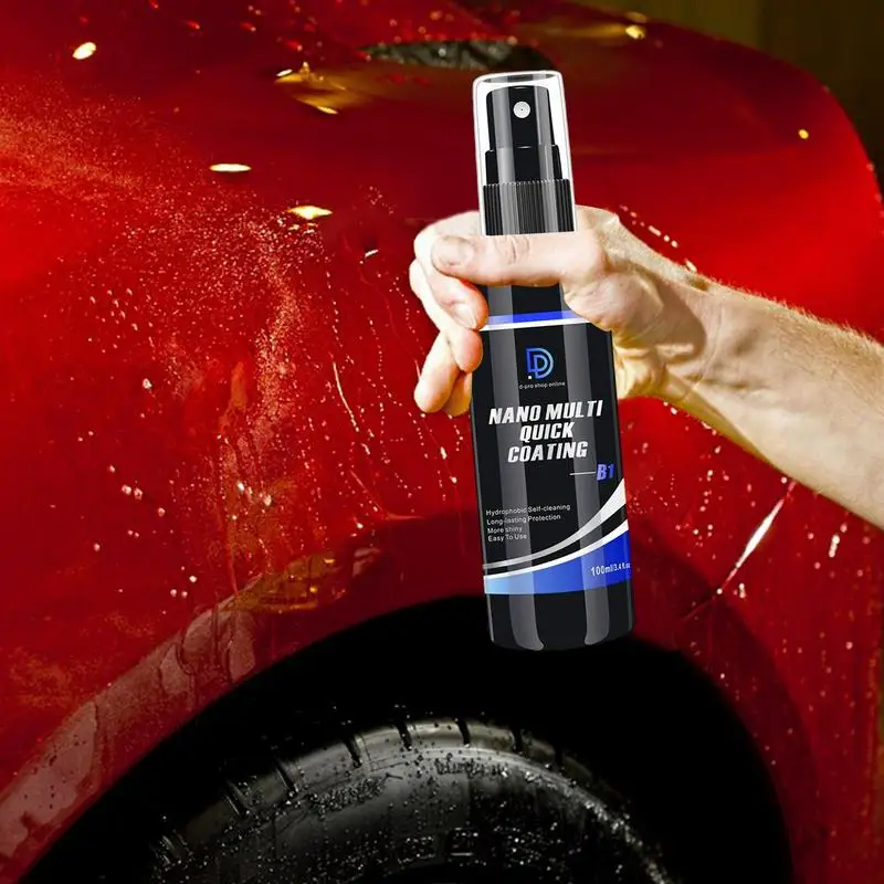 

Спрей для автомобильного покрытия, гидрофобная Полировочная жидкость для ремонта царапин, универсальный керамический нано-отверждающий агент для покрытия автомобиля