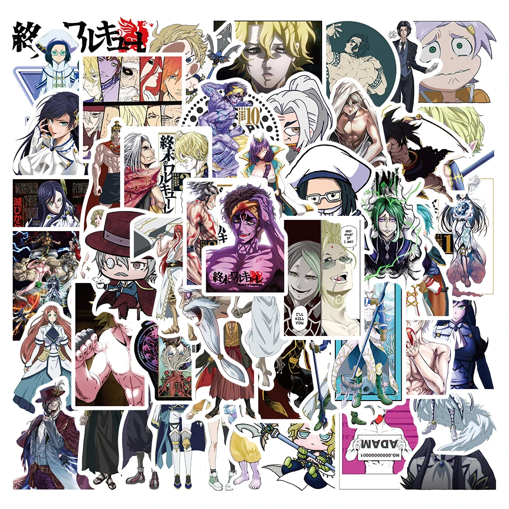 10/50pcs Record of Ragnarok Japanese Anime Stickers for Guitar Skateboard Laptop Motorcycle Helmet Notebook Decal Kid Toys
10/50pcs Record of Ragnarok Japanese Anime Stickers for Guitar Skateboard Laptop Motorcycle Helmet Notebook Decal Kid Toys