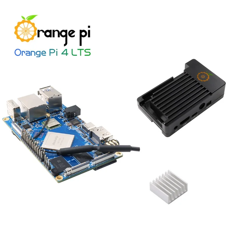 

Orange Pi 4 LTS 4GB RAM Rockchip RK3399 Supported Wifi+BT5.0,Gigabit Ethernet, Run Android,Ubuntu,Debian OS With Metal Shell
