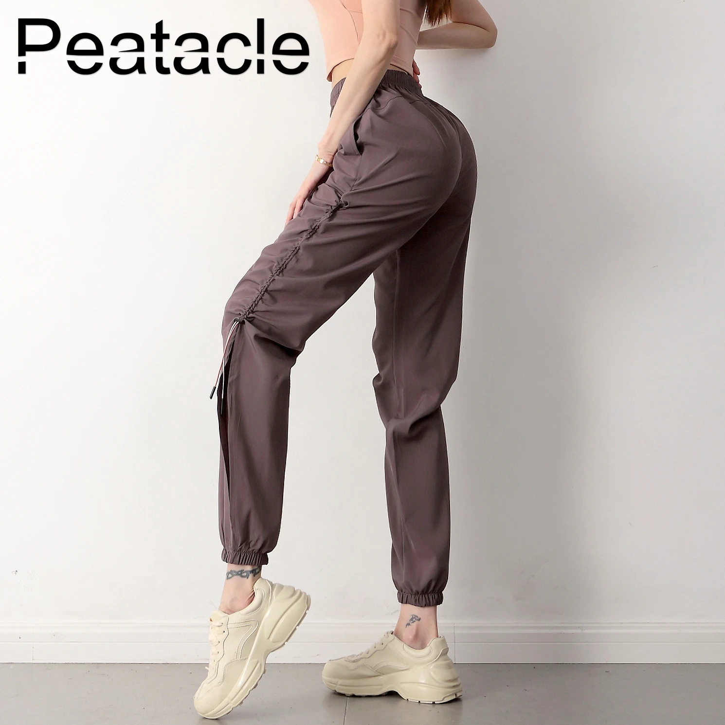 Peatacle High Waist Drawstring Loose Running Leggings Sports Leisure Fitness Sweatpants Harem Pants Women
Peatacle High Waist Drawstring Loose Running Leggings Sports Leisure Fitness Sweatpants Harem Pants Women