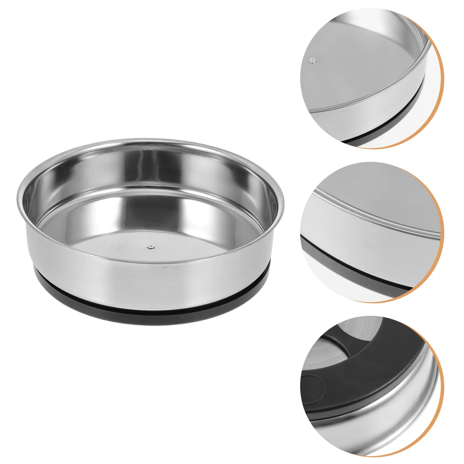 Organizer Tray Rack Kitchen Storage Plate Seasoning Rotating Turntable Bottle Pantry Countertop Steel Stainless Cabinet Carasoul
Organizer Tray Rack Kitchen Storage Plate Seasoning Rotating Turntable Bottle Pantry Countertop Steel Stainless Cabinet Carasoul