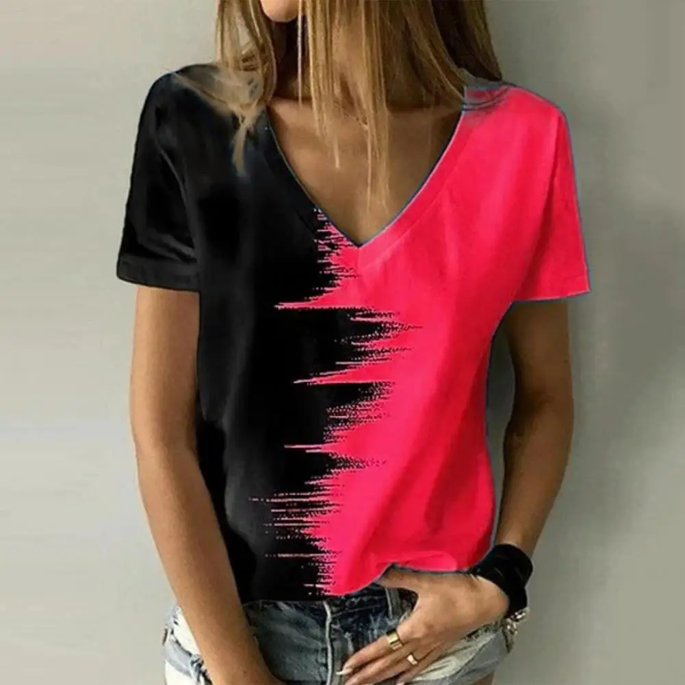 Shrink Resistant Anti-pilling Abstract 3D Printed Fashion Women T-shirt for Dating 
Shrink Resistant Anti-pilling Abstract 3D Printed Fashion Women T-shirt for Dating