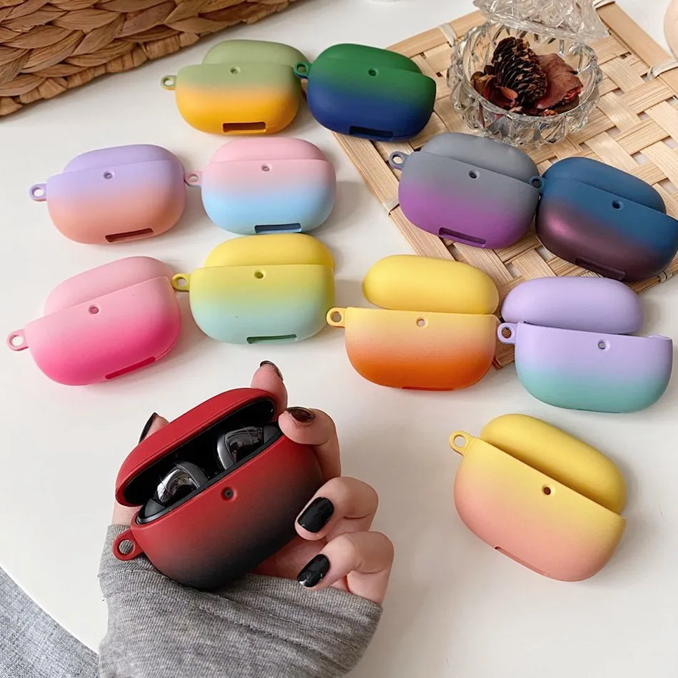 For Xiaomi FlipBuds Pro Earphone Case Fashion Gradient Color Matte Hard PC Protect Earphone Cover For FlipBuds Pro Headset Shell
For Xiaomi FlipBuds Pro Earphone Case Fashion Gradient Color Matte Hard PC Protect Earphone Cover For FlipBuds Pro Headset Shell