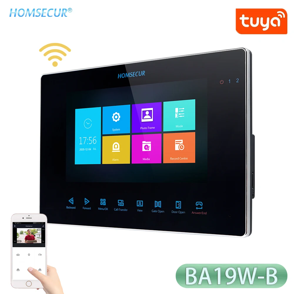 HOMSECUR 4-ядерный Wi-Fi 7-дюймовый внутренний монитор с обнаружением движения и поверхностным креплением для HDK видео домофон дверной звонок Система внутренней связи
HOMSECUR 4-ядерный Wi-Fi 7-дюймовый внутренний монитор с обнаружением движения и поверхностным креплением для HDK видео домофон дверной звонок Система внутренней связи