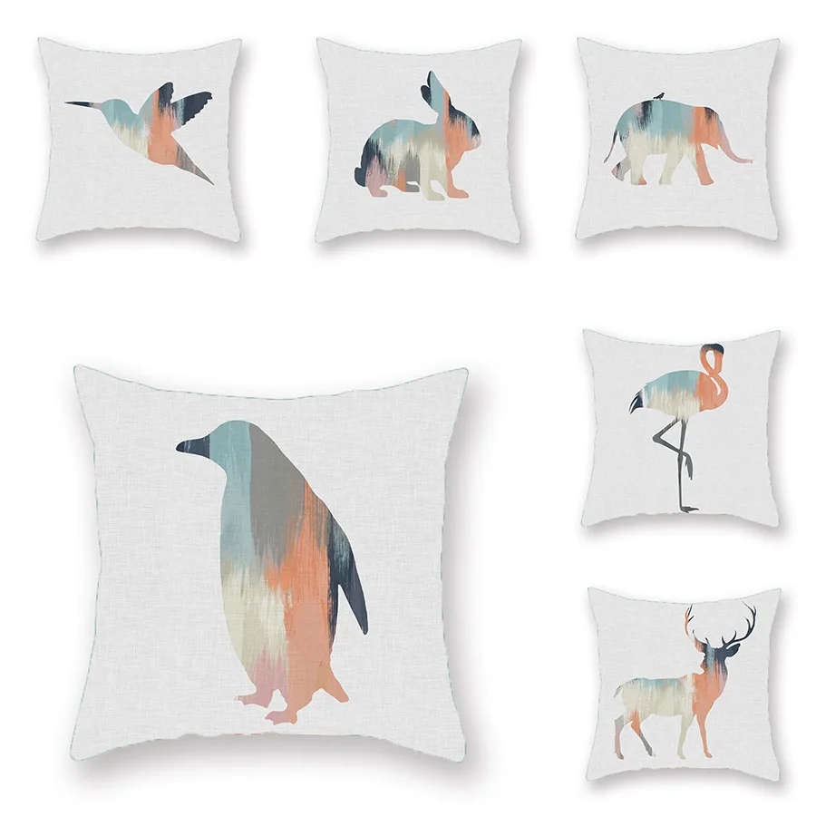 2022 Watercolor Animal Pillowcase Cute Bird Bunny Cushion Cover Interior for Home Decor Home Decoration Modern Pillow Case 45x45
2022 Watercolor Animal Pillowcase Cute Bird Bunny Cushion Cover Interior for Home Decor Home Decoration Modern Pillow Case 45x45