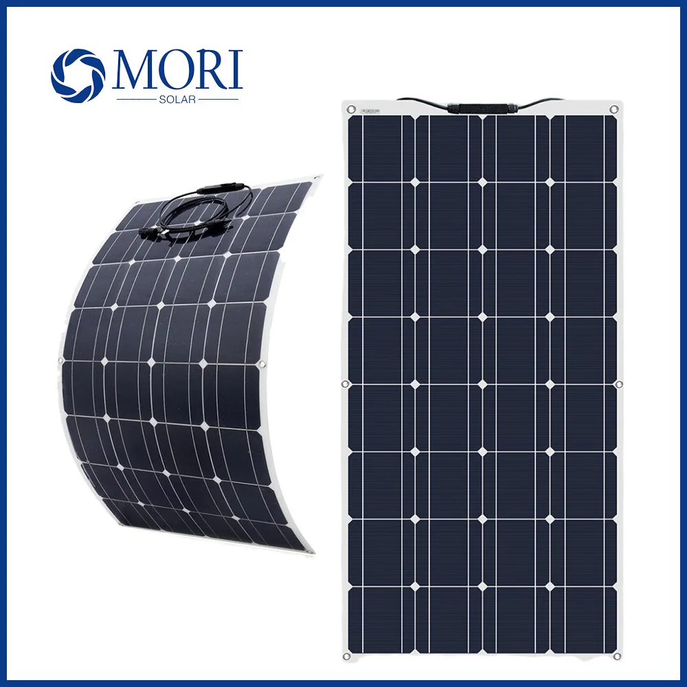 Flexible Solar Panel 100w 200w 300w 400w 500w 600w 800w 1000w Monocrystalline Silicon for RV Boat Car Home 12V24V Battery Charge
Flexible Solar Panel 100w 200w 300w 400w 500w 600w 800w 1000w Monocrystalline Silicon for RV Boat Car Home 12V24V Battery Charge