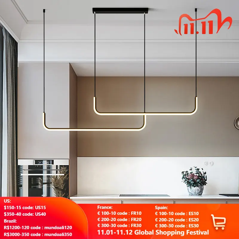 Современные светодиодсветодиодный подвесные светильники в стиле минимализма, алюминиевые подвесные лампы с дистанционным управлением дл...
Современные светодиодсветодиодный подвесные светильники в стиле минимализма, алюминиевые подвесные лампы с дистанционным управлением дл...