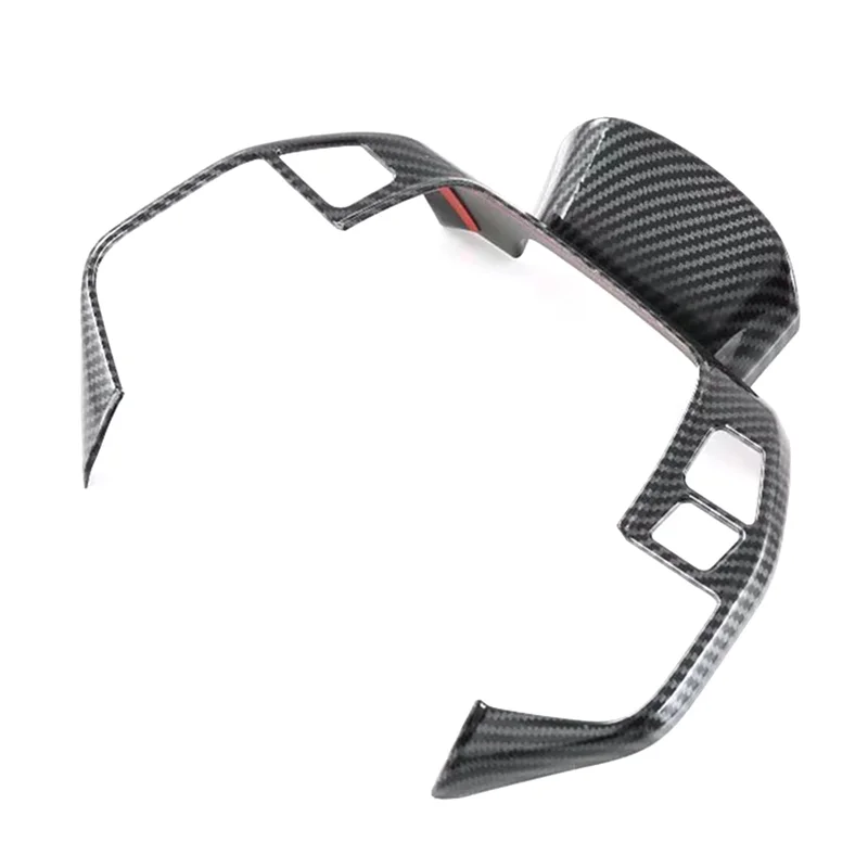 Carbon Fiber Style Steering Wheel Panel Cover Bezel Trim Insert Garnish for Toyota BZ4X EA10 2022 2023 
Carbon Fiber Style Steering Wheel Panel Cover Bezel Trim Insert Garnish for Toyota BZ4X EA10 2022 2023