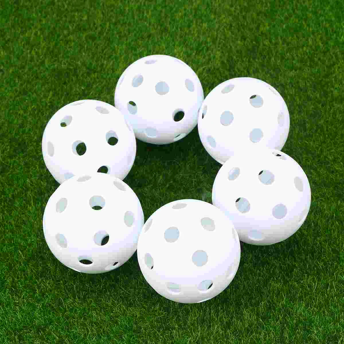 6 PCS Plastic Ball Indoor Pickleball Accessories Outdoor Kids Golf Balls Training
6 PCS Plastic Ball Indoor Pickleball Accessories Outdoor Kids Golf Balls Training
