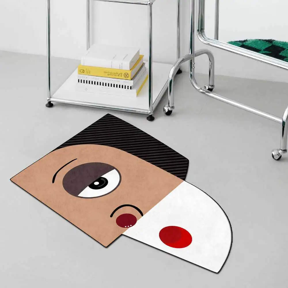 Bubble Kiss Indian Style Living Room Carpet Abstract National Face Pattern Bedroom Rug Home Creative Office Decoration Carpet
Bubble Kiss Indian Style Living Room Carpet Abstract National Face Pattern Bedroom Rug Home Creative Office Decoration Carpet