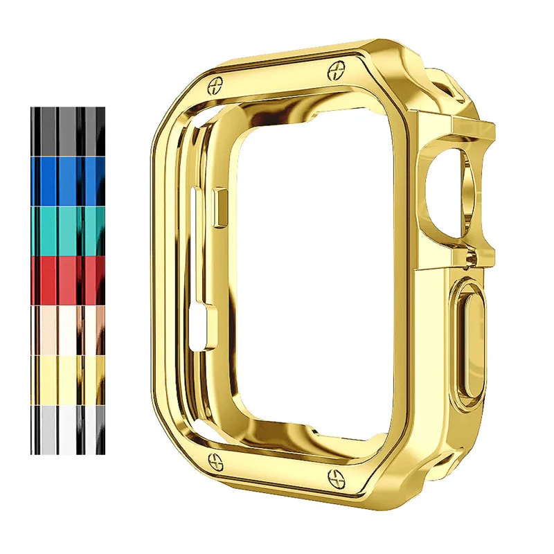 Case for Apple Watch Case Series 7 41mm 45mm iWatch Bumper Edge Case TPU bumper Protective Cover Frame for iWatch 7 6 5 4 3 2 
Case for Apple Watch Case Series 7 41mm 45mm iWatch Bumper Edge Case TPU bumper Protective Cover Frame for iWatch 7 6 5 4 3 2