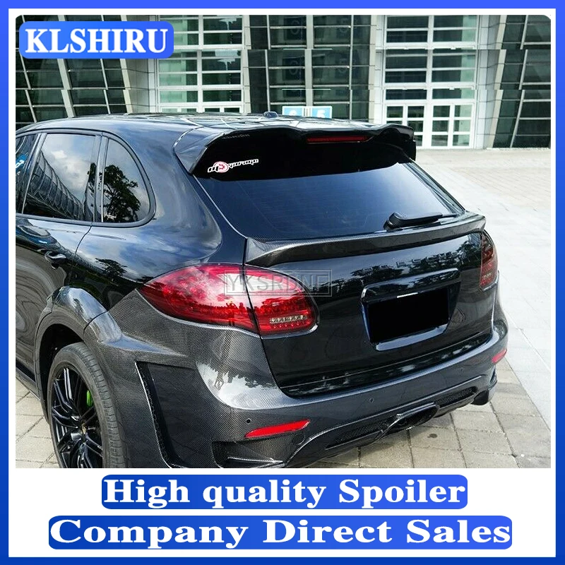 KLSHIRU Real Carbon Fiber Rear Wing Trunk Lip Roof Spoiler For Porsche Cayenne 958 2011 2012 2013 2014 YEAR
KLSHIRU Real Carbon Fiber Rear Wing Trunk Lip Roof Spoiler For Porsche Cayenne 958 2011 2012 2013 2014 YEAR
