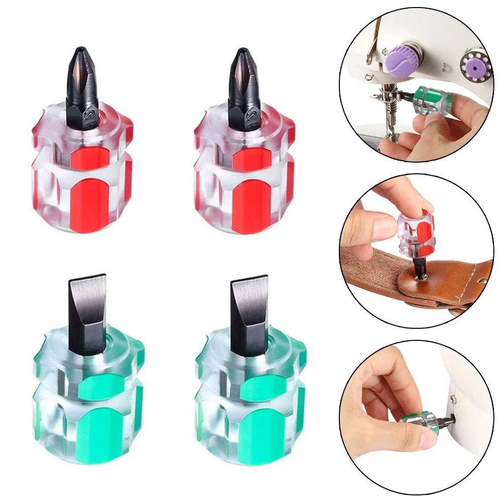 4pcs Screwdriver Set Small Stubby Flat Head /Cross-Head Screw Driver Anti-slip Handle Screwdrivers Repair Tools
4pcs Screwdriver Set Small Stubby Flat Head /Cross-Head Screw Driver Anti-slip Handle Screwdrivers Repair Tools