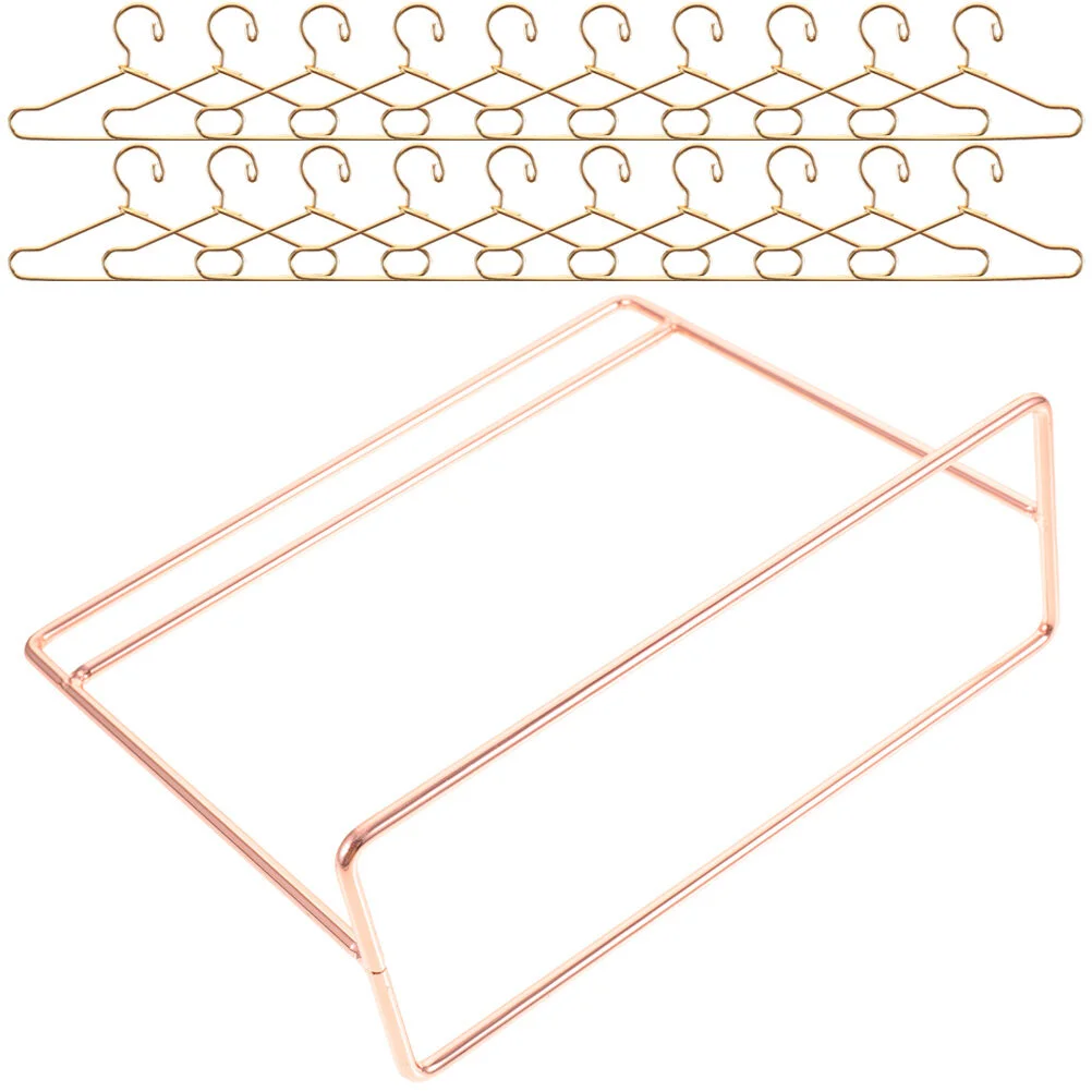 Wardrobe Dress Hangers Clothing Display Rack Wooden Coat Iron Frame Storage Mini Apparel Clothes Decor
Wardrobe Dress Hangers Clothing Display Rack Wooden Coat Iron Frame Storage Mini Apparel Clothes Decor