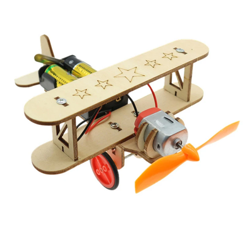 Wooden Diy Aircraft Children's Puzzle Helicopter School Project Experimental Kit Children's Education Science Toys
Wooden Diy Aircraft Children's Puzzle Helicopter School Project Experimental Kit Children's Education Science Toys