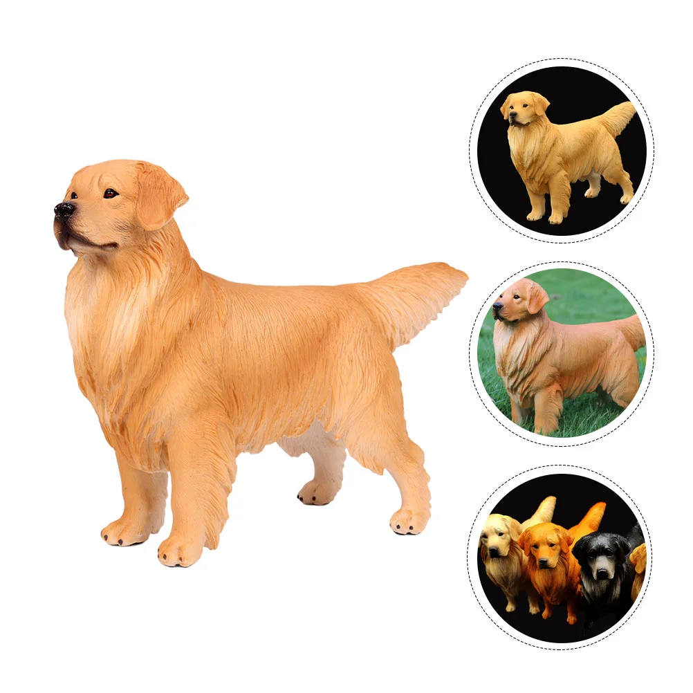 Small Dog Realistic Animal Model Figurine Imitation Adorn Simulation Golden Retriever Desktop Decor Decorative Statues
Small Dog Realistic Animal Model Figurine Imitation Adorn Simulation Golden Retriever Desktop Decor Decorative Statues